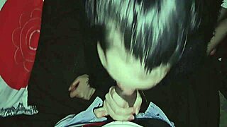 Sweet latina sucking a big cock in homemade interracial with young 18+ pornstar and blowjob action.