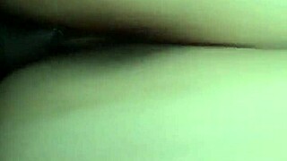 Riding big cock in reverse cowgirl until pussy cums hard