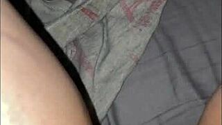 I love my late night pussy play as a petite teen 18+ amateur reaching orgasm with mommy vibes