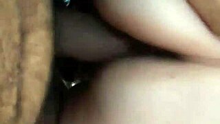 Riding big cock in reverse cowgirl until pussy cums hard