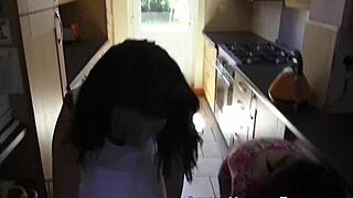 Kinky Cougar in Lingerie Gives Pov Handjob and Blowjob with Fingering and Hardcore Fucking for Mature Babe