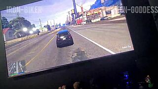 i bet with my steobro on the video game and lost short