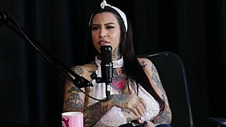 Can Lexi Mallet Handle Gangbang With Strangers In Motel While Wearing Sheer Red Lingerie With Two Girlfriends?