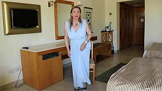 how a mature busty cougar lured men for hot sex compilation