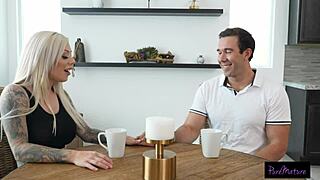 oh god, this jiu jitsu milf loves grappling her student's fat cock