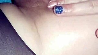 In a quiet Romanian setting a European woman explores her ass through solo masturbation