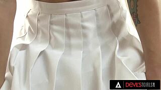 Devils T Girls - Sexy Transsexual Babysitters Show Nice Cocks In Close Up