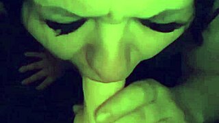 i love sucking on my dildo with big tits