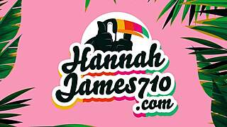 Hannahjames710 Performs Yoga in a White Bikini