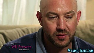 latina masseuse in lingerie and heels gives gloryhole handjob with sucking and stockings for babe blowjob