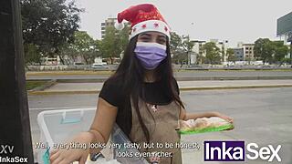 Watch Petite Mexican Teen 18+ Get Intense Massage Turning into Wild Outdoor Tit Action!