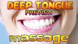 Bold Preview of Deep Tongue Massage Session Featuring Agarabas and Olpr