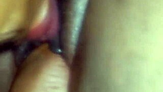 Prostitute takes huge ebony cock in homemade anal creampie. She moans during intense big ass pounding and licking.