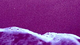 gorgeous teen 18+ agnes bathes her beautiful naked body in the ocean waves