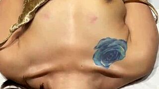 double penetration with dick and dildo for asian amateur slut