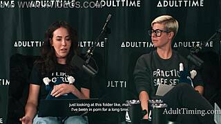 Subtle casting interview hints at pornstar's spreading experiences with 150-200 bodies on adulttiming spreadsheet.