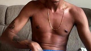 Young 18+ Feels Tricked into Solo Masturbation with Giant Cock and Massive Cum