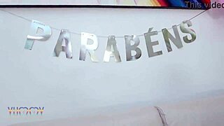 Teen 18+ Brittany Taylor Birthday Gangbang with DP Anal and Piss Drinking