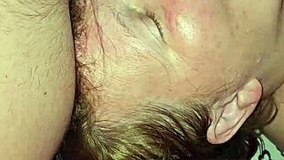 Milf to suck hard cock - but will she take it all in her ass?