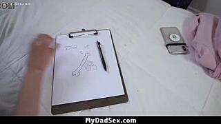 Stepdaddy Punishing His Stepdaughter For Disrespecting Her Stepmom With Blowjob And Doggystyle Fuck - Mydadsex