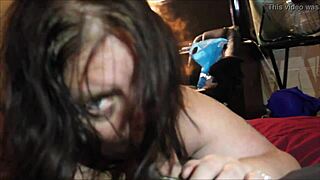 momma sucks fat milf cunts clit with deepthroat blowjob for father in law