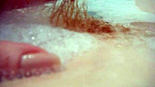 hey annie body you got that bath monster comfy bubbles with mature maledom masturbation big tits hairy pussy fingering in bathroom pov close up solo