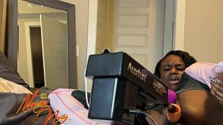 hey, can you give me a hand with this black solo masturbation session?