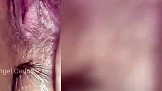 Whoa, rangel carlos is sliding his finger into that wet brazilian blonde's juicy pussy in homemade latina orgasm