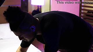 Nicoly Mattos Moans Like Slut Squirting Honey All Over Bed from Oiled Anal Fingering Massage