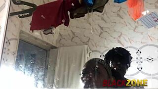 Slim Ebony Babe Prettyhot Craves Stepson Cum On Cute Pussy During Narrow Ass Bedroom Casting Interview