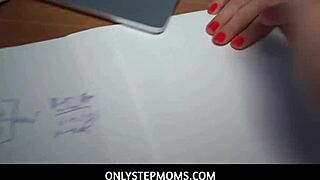 Onlystepmoms - Big Tits Brunette Tattooed Stepmom Notices That Her Stepson Johnny Is Having Trouble Focusing On Studying For His Exam When She Catches Him Masturbating