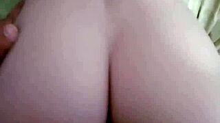 Curvy Mexican Wife Moans During Doggystyle Sex with Shaved Pussy