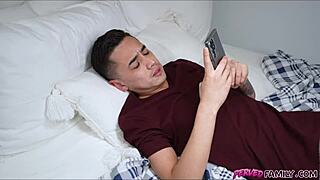 I can't believe how soft your big tits feel while I'm fucking you as my stepmom