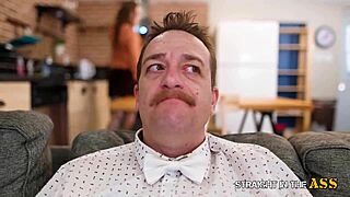 Brunette College Babe Eden Ivy Gets Monster Cock In Rough Anal Assfucking With Deepthroat Gagging