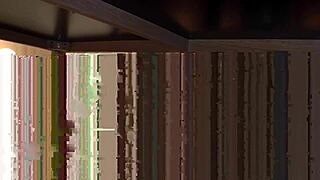 Hardcore japanese big tits asian pov oral action in gym