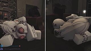 I Feel So Excited Playing Roblox In This Fun Cartoon Adventure.