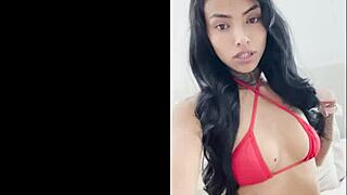 latina porn casting - skinny latina slut tries anal for the first time colombian with big cock interracial assfucking in amateur homemade