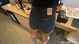 Curly Filipina Deepthroats Huge White Cock Intensely