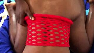 i bent over hot black babe for passionate doggystyle fucking with moans