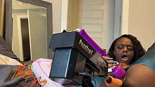 hey, can you give me a hand with this black solo masturbation session?