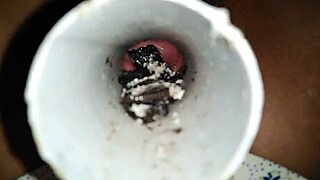 Pussy play with Oreo