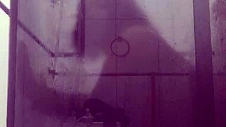 Stepmom Fucks in Bathroom with Big Natural Tits Bouncing as She Rides Cock in Cowgirl