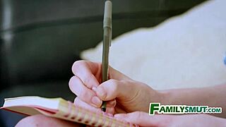 The teen stepsis experiences her first time in a group 4some, turning into a woman with each thrust from the mother in law watching.