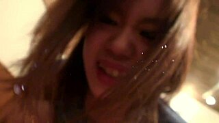 Japanese Backpacker Girls Hook Up With Older Guys For Creampie Fun In Hostel