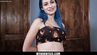 Petite Stepsis Challenges Bro To Taboo Fuck Contest In Doggystyle Pov