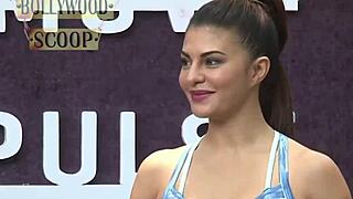Jacqueline Fernandez shares her intense workout routine in this celebrity exercise video.