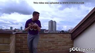 Hey, check out this redhead in lingerie ready for some hot amateur action with deepthroat and anal.