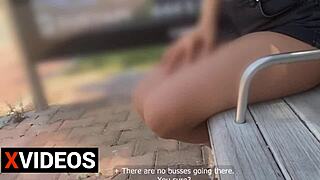 I offered this small European girl a place to sleep since she's homeless but ended up fucking her shaved pussy doggystyle. She's a slutty teen with small tits sucking eagerly.