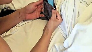 Brazilian wife Kalena Mitrak with big tits and tan lines bends over for doggystyle pounding in bedroom