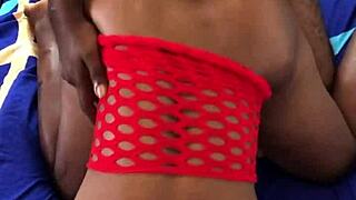 i bent over hot black babe for passionate doggystyle fucking with moans